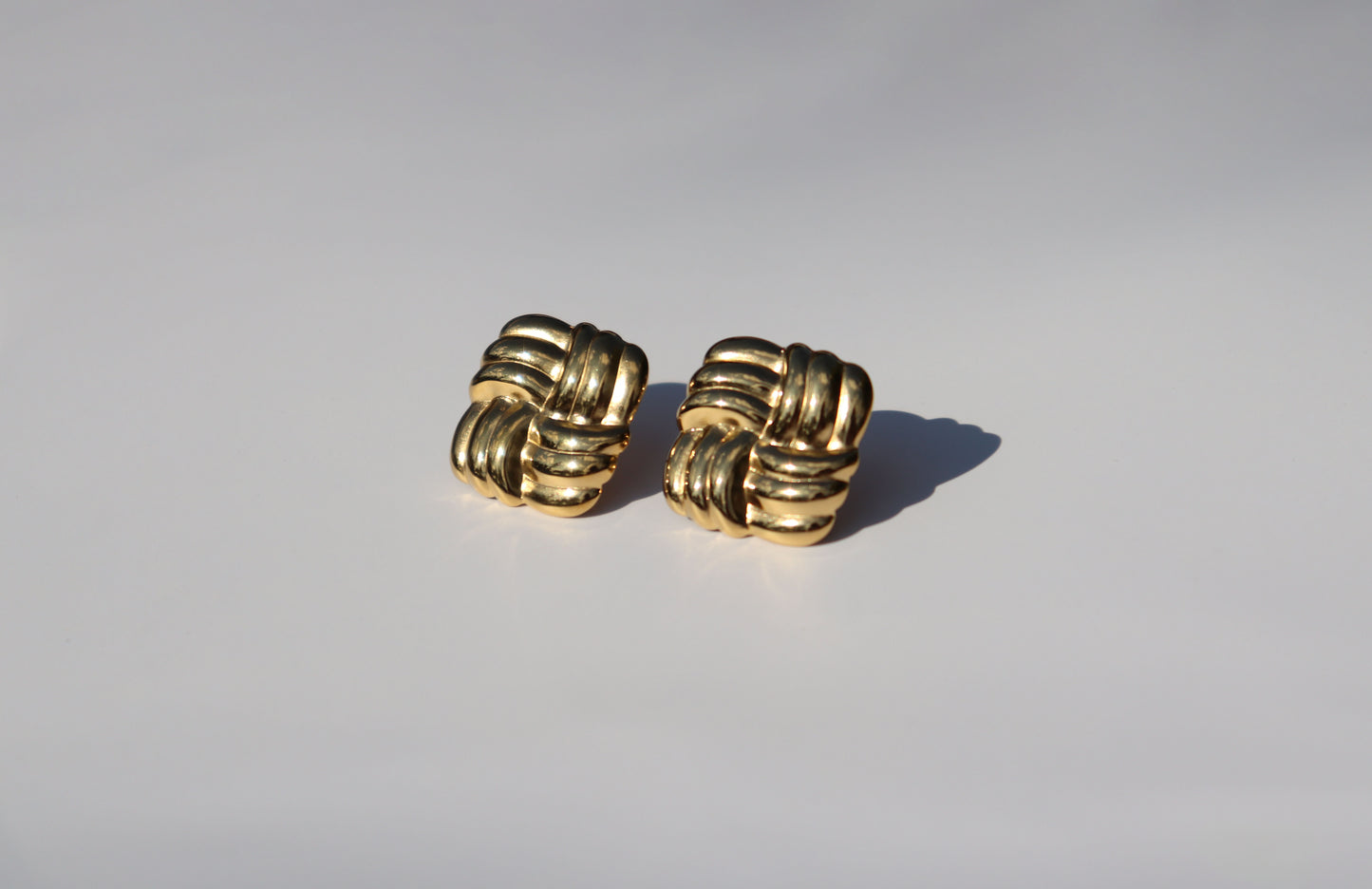 Square earrings
